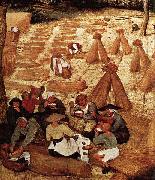 Pieter Bruegel the Elder The Corn Harvest oil painting artist